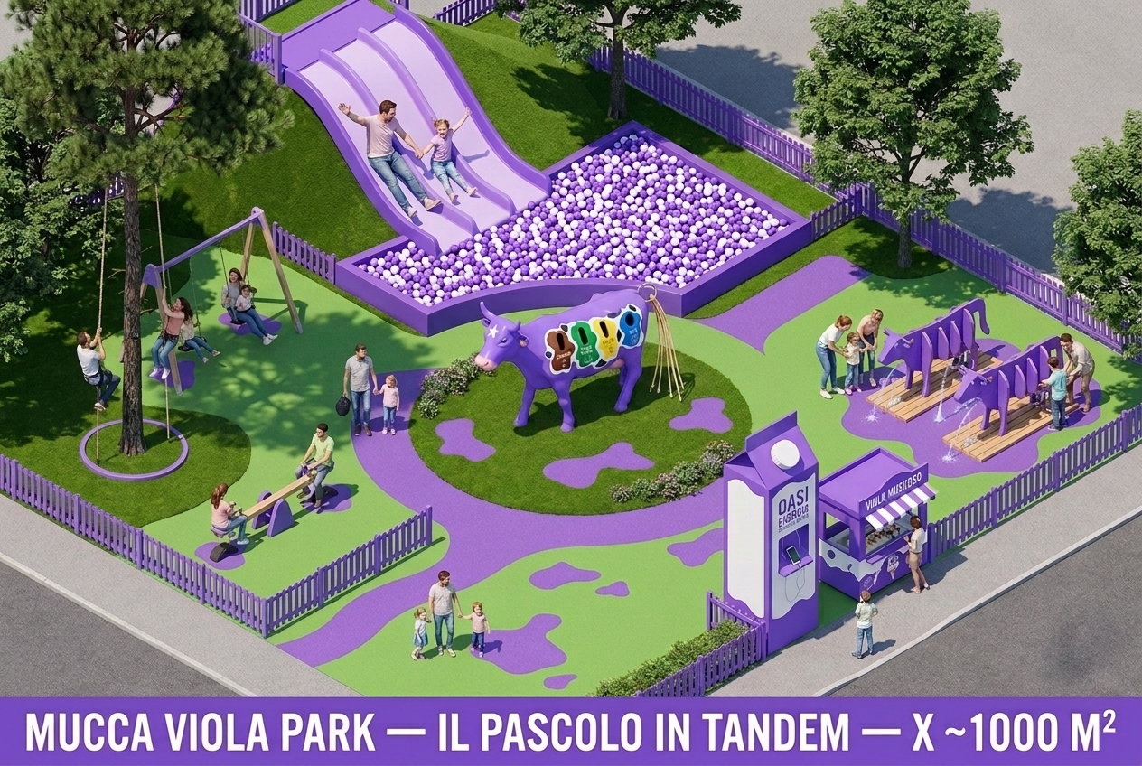 Mirabilandia · Mucca Viola Park