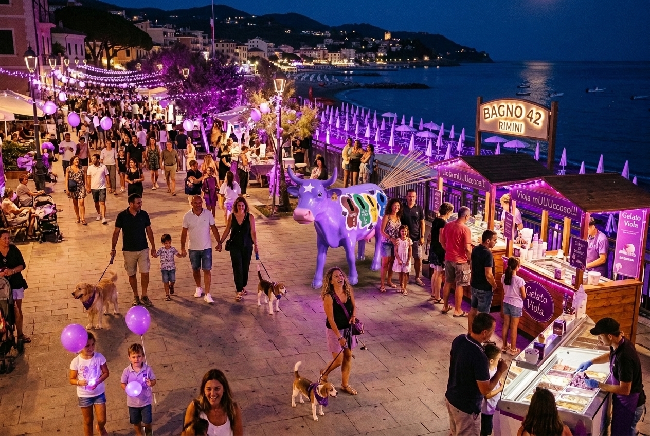 La Notte Viola · festival famiglie e PET