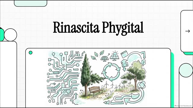 Rinascita Phygital · il racconto del Rain Park e del Mucca Viola Park